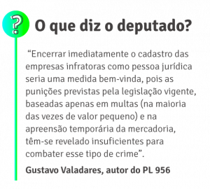 Deputado Gustavo Valadares, Projeto de Lei 956